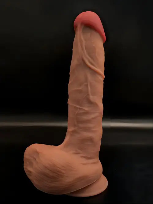 Quality Realistic Dildo Liquid Soft Silicone with Very Strong Suction Cup sextoy for Masturbation Men Women Couples