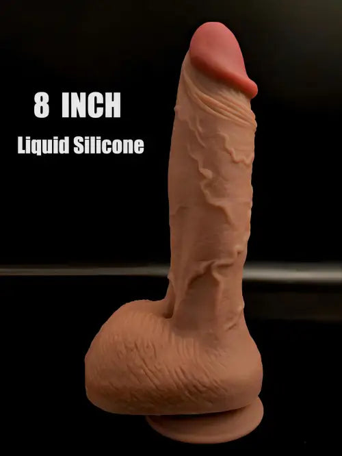 Quality Realistic Dildo Liquid Soft Silicone with Very Strong Suction Cup sextoy for Masturbation Men Women Couples