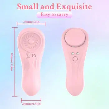 Remote Control Wearable Panty Vibrator for Clitoral Stimulation - Sex Toys